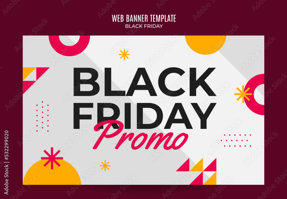 Black Friday sale banner. Social media vector illustration template for website and mobile website development, email and newsletter design, marketing material. Black Friday sale banner. Social media vector illustration template for website and mobile website development, email and newsletter design, marketing material.