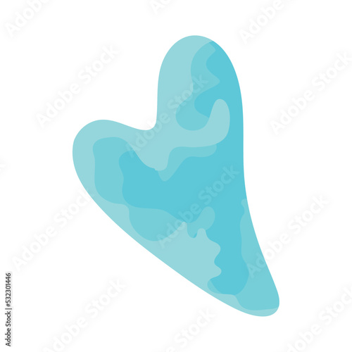 blue korean patch beauty