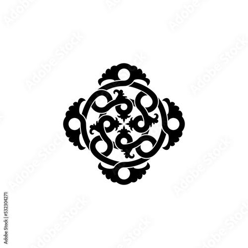 Celtic knots. stylized ancient irish tattoo geometrical patterns recent vector celtic illustrations