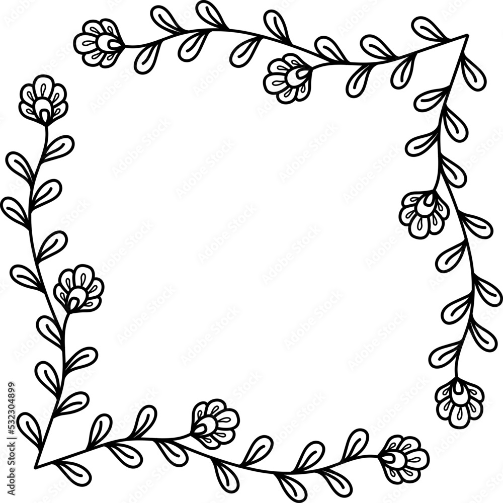 organic frame illustration organic frame illustration