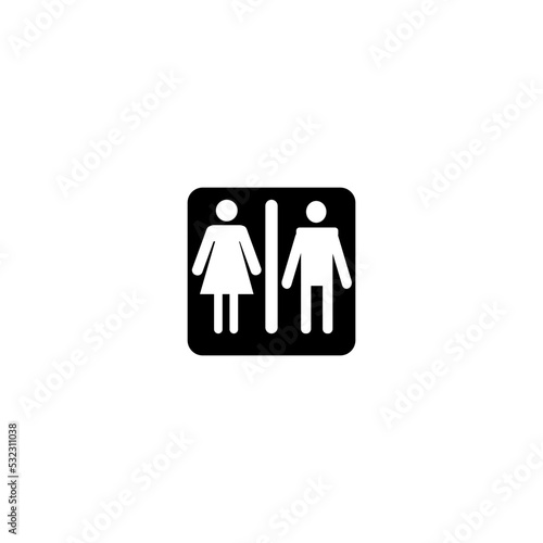 men's room bathroom bathtub women's room illustration vector