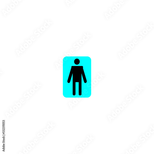 men's room bathroom bathtub women's room illustration vector