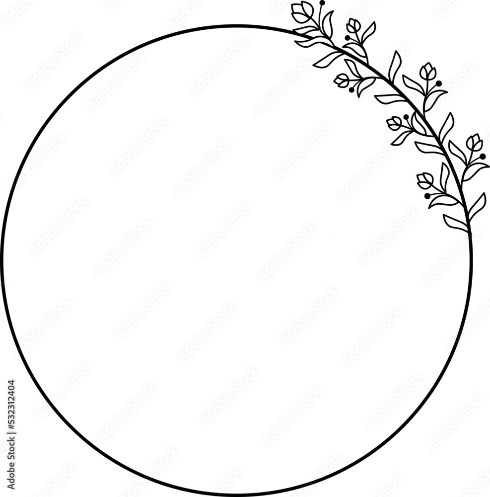 organic border frame illustration organic border frame illustration