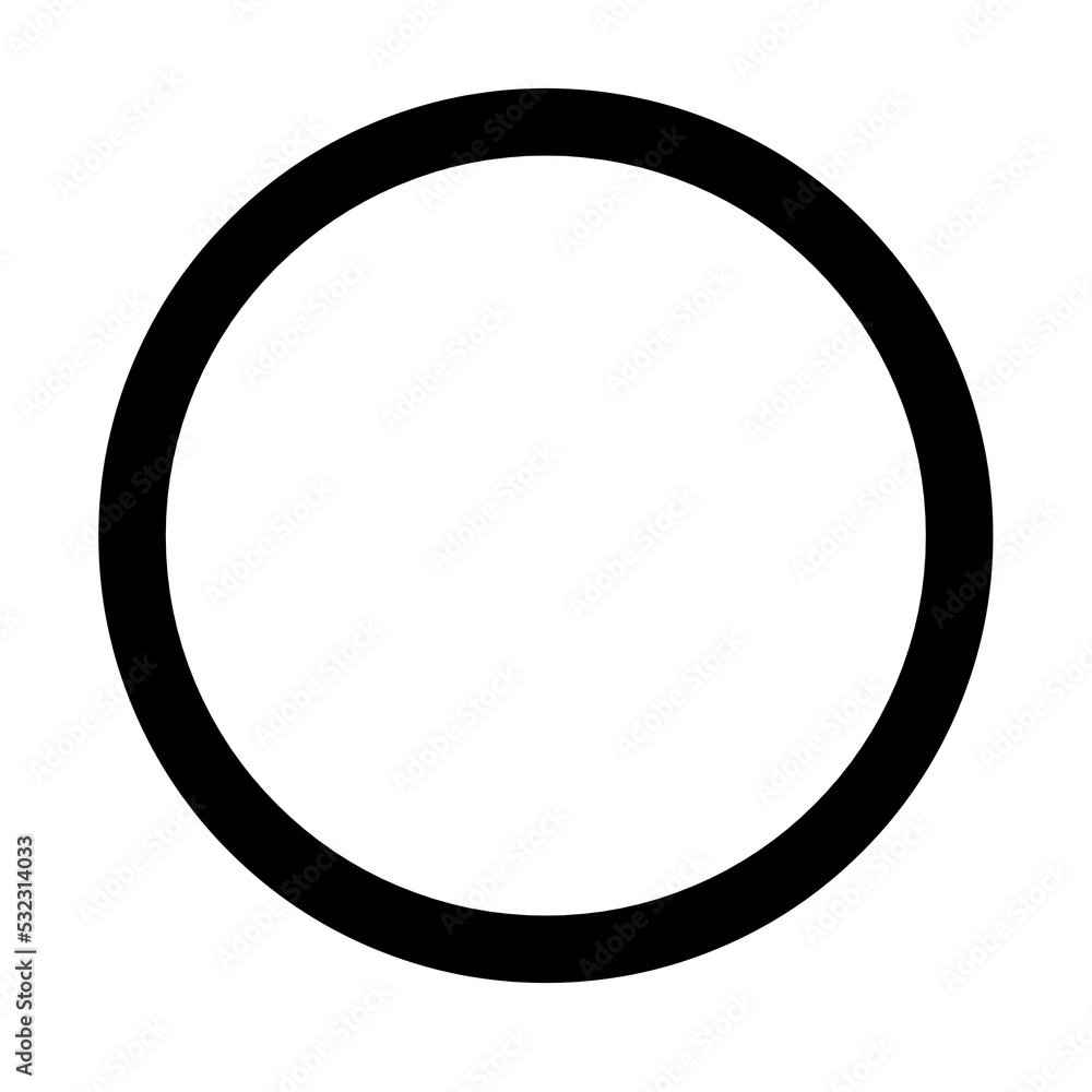 Blank circle icon isolated on transparent background, Blank circle logo Design png Blank circle icon isolated on transparent background, Blank circle logo Design png