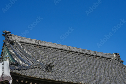 Wallpaper Mural 宝戒寺の屋根（日本、神奈川県鎌倉市小町）
 Torontodigital.ca