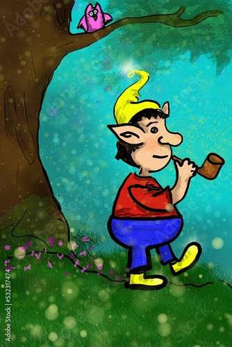 duende del bosque