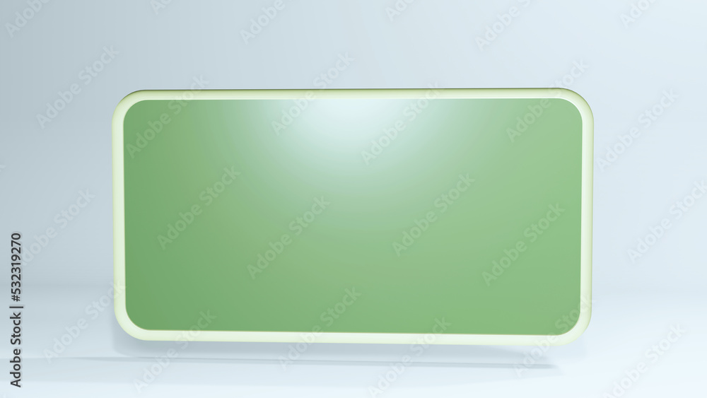 Small writing board in minimalist style, free space to place content on white wall background, 3D rendering. Small writing board in minimalist style, free space to place content on white wall background, 3D rendering.