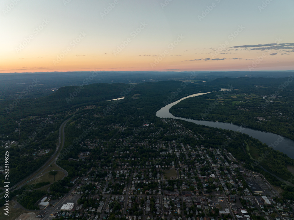 Holyoke, MA Mt. Tom Sunset