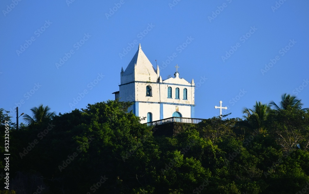 Igreja em Morro de São Paulo - Bahia - Brasil