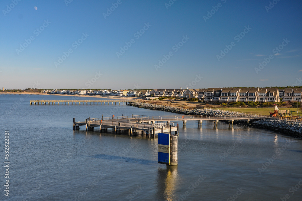 Heading to Cape May on the Ferry from Lewes, Delaware USA, Delaware Heading to Cape May on the Ferry from Lewes, Delaware USA, Delaware