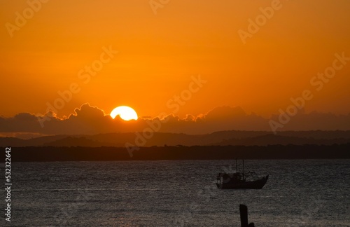 Pôr-do-sol em Morro de São Paulo - Bahia - Brasil
