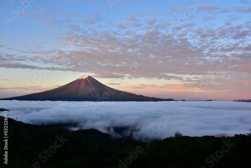 富士山と雲海 