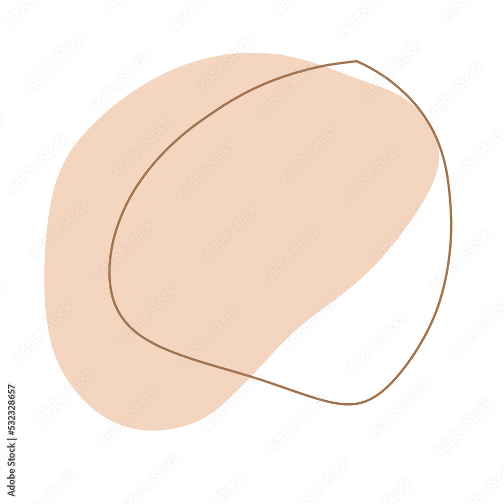 boho abstract shape boho abstract shape