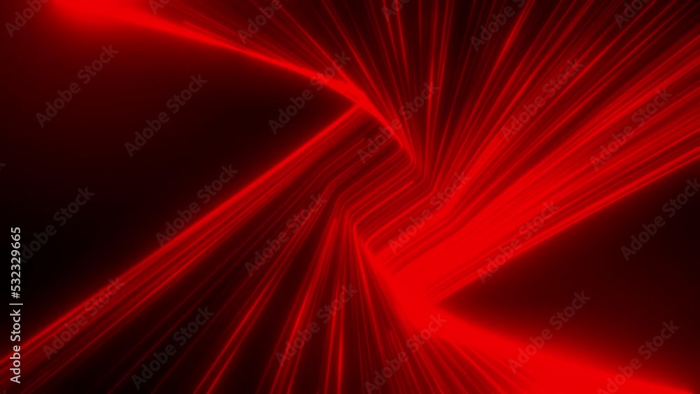 Abstract Zigzag Shape Red Glowing Speed Lines Moving Loop Abstract Zigzag Shape Red Glowing Speed Lines Moving Loop