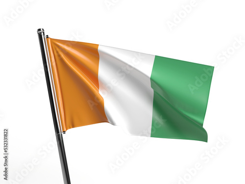 Flag ivory coast