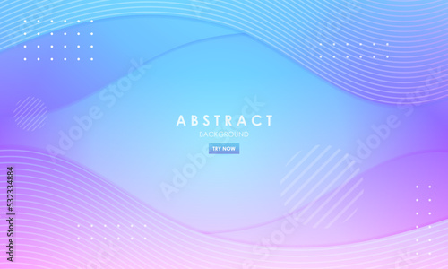 Blue with pink gradients modern background