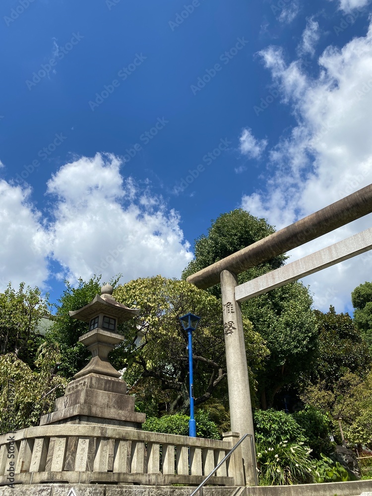 Loving life of Japan, year 2022 Ueno Tokyo shrine, September Loving life of Japan, year 2022 Ueno Tokyo shrine, September