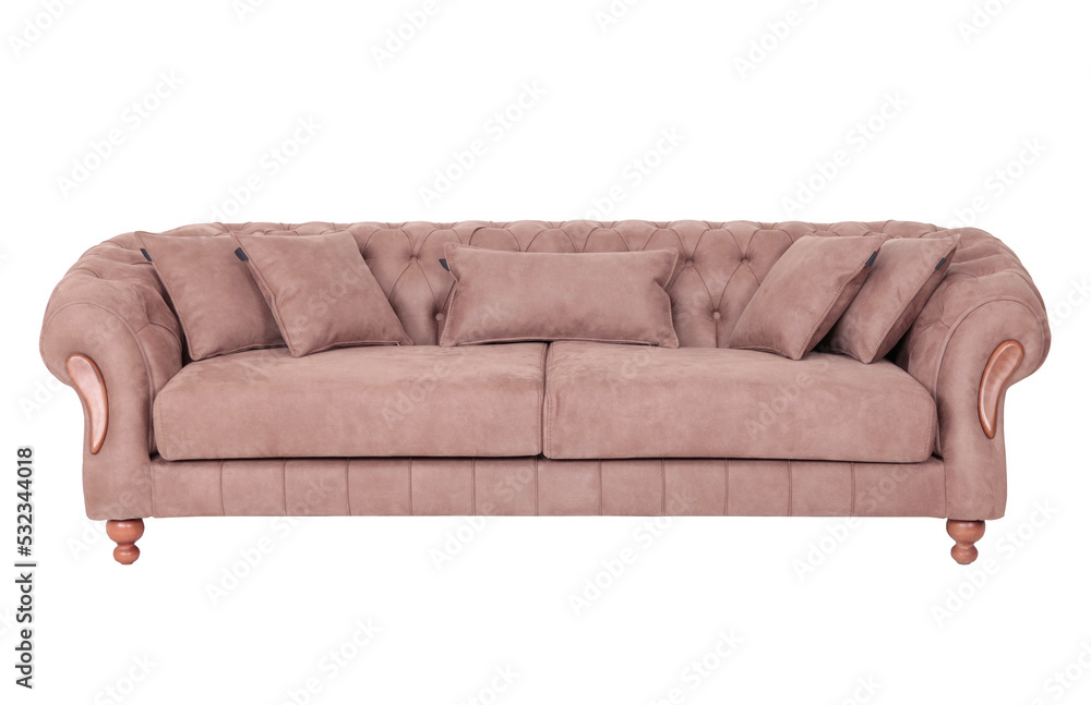 Sofa on a white background Sofa on a white background