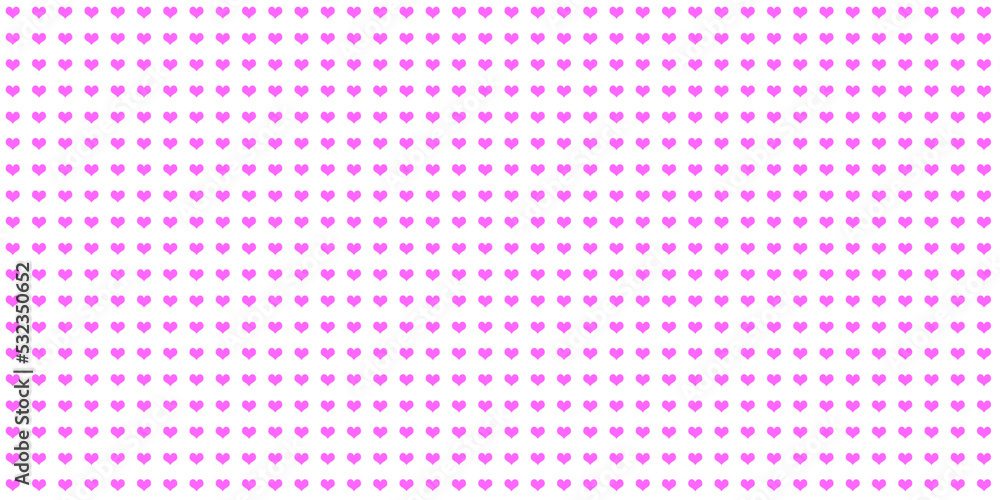 Pink heart-shaped pattern for design. Pink heart-shaped pattern for design.