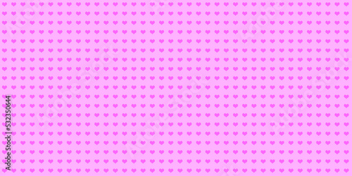 Pink heart-shaped pattern for design.