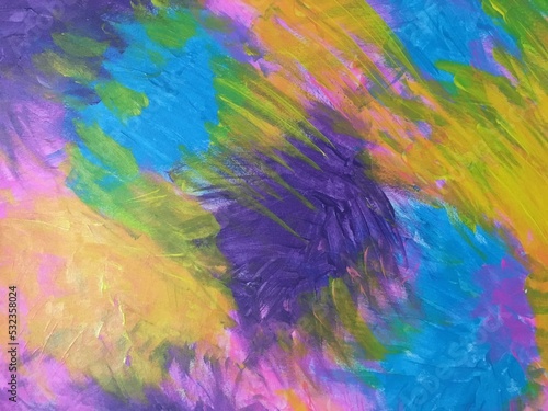 Splash - Abstract Acrylic Painting