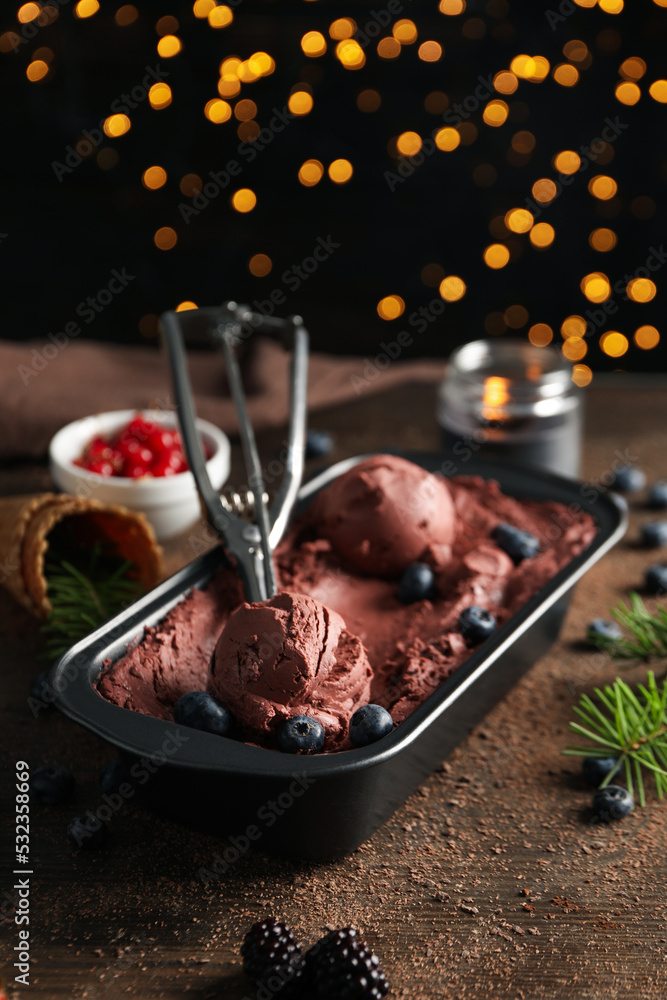 Concept of delicious sweet food, ice cream Concept of delicious sweet food, ice cream