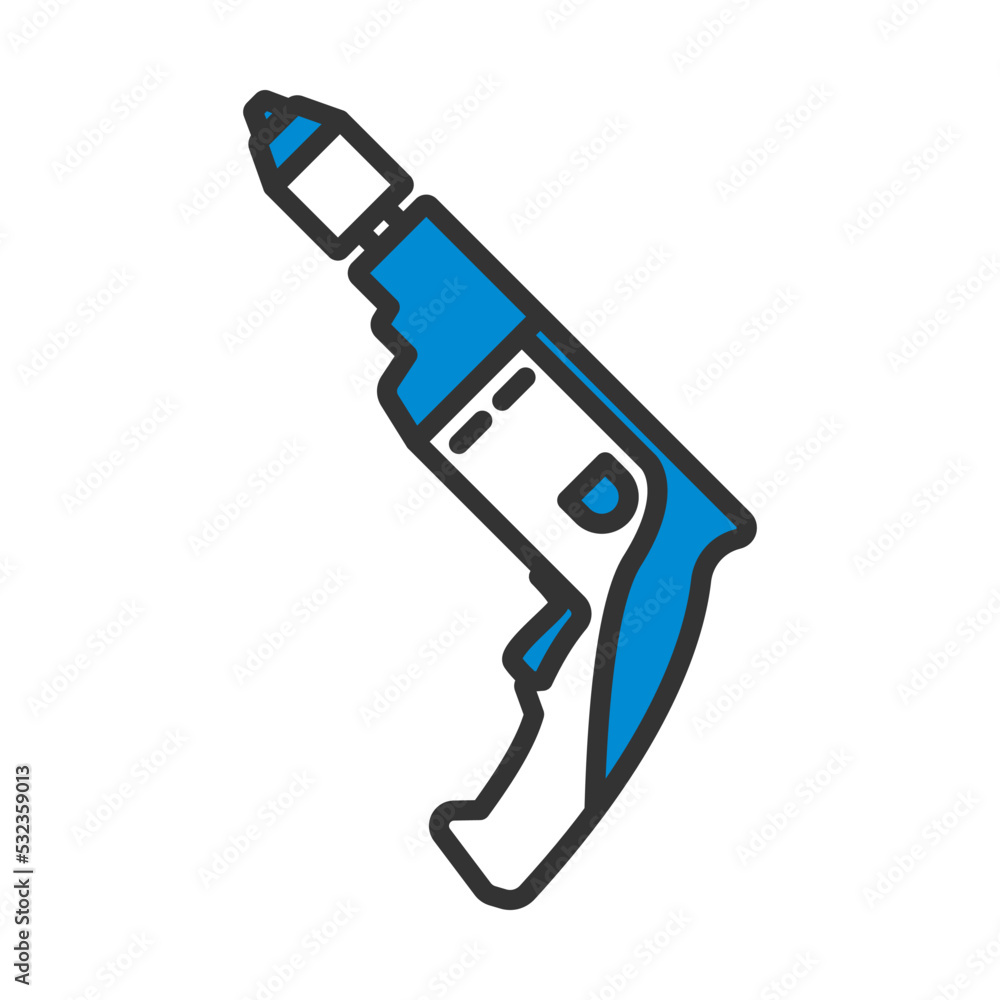 Electric Drill Icon Electric Drill Icon