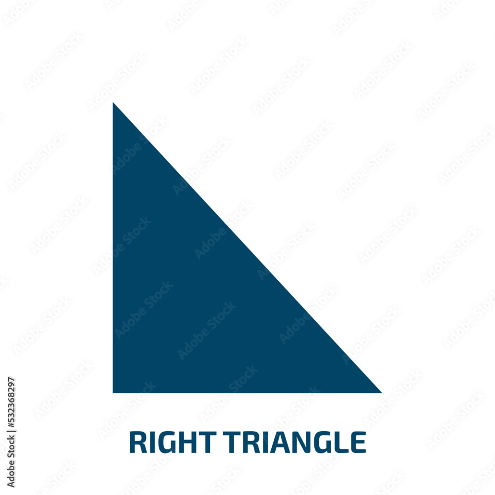 right triangle icon from education collection. Filled right triangle, triangle, right glyph icons isolated on white background. Black vector right triangle sign, symbol for web design and mobile apps right triangle icon from education collection. Filled right triangle, triangle, right glyph icons isolated on white background. Black vector right triangle sign, symbol for web design and mobile apps