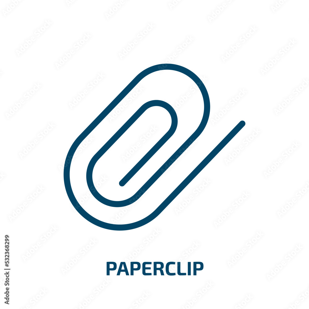 paperclip icon from education collection. Filled paperclip, paper, stationery glyph icons isolated on white background. Black vector paperclip sign, symbol for web design and mobile apps paperclip icon from education collection. Filled paperclip, paper, stationery glyph icons isolated on white background. Black vector paperclip sign, symbol for web design and mobile apps