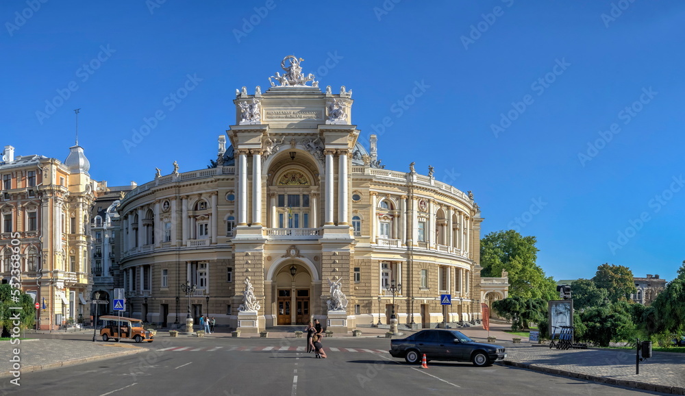 Odessa theater of Opera and Ballet in Ukraine