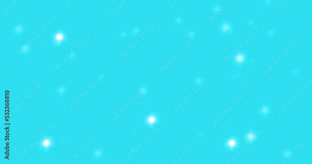 Abstract space and stars. Approach, movement of small gold particles. Christmas background Abstract space and stars. Approach, movement of small gold particles. Christmas background
