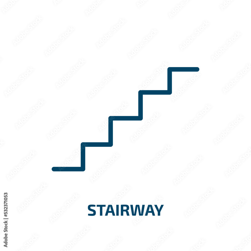 stairway icon from hotel and restaurant collection. Filled stairway, business, stairs glyph icons isolated on white background. Black vector stairway sign, symbol for web design and mobile apps stairway icon from hotel and restaurant collection. Filled stairway, business, stairs glyph icons isolated on white background. Black vector stairway sign, symbol for web design and mobile apps
