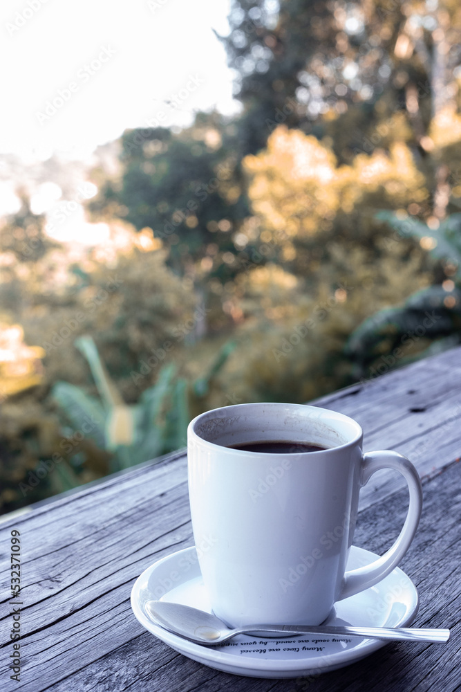 a cup of coffee in the evening a cup of coffee in the evening
