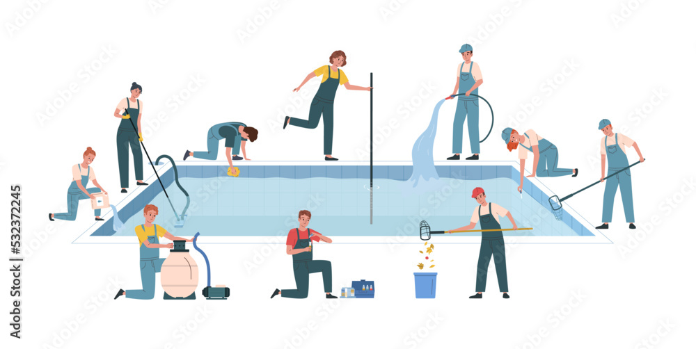 Swimming Pool Maintenance Composition Swimming Pool Maintenance Composition