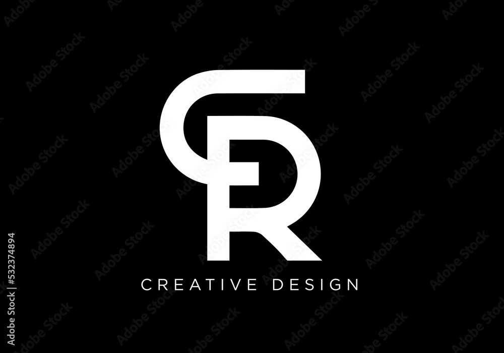 Creative Letter CR Logo Design Icon | CR Icon Creative Letter CR Logo Design Icon | CR Icon