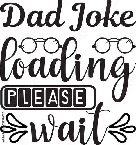 dad joke loading please wait svg