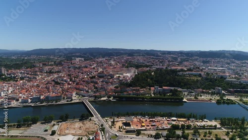 Aerial View of Coimbra Portugal 