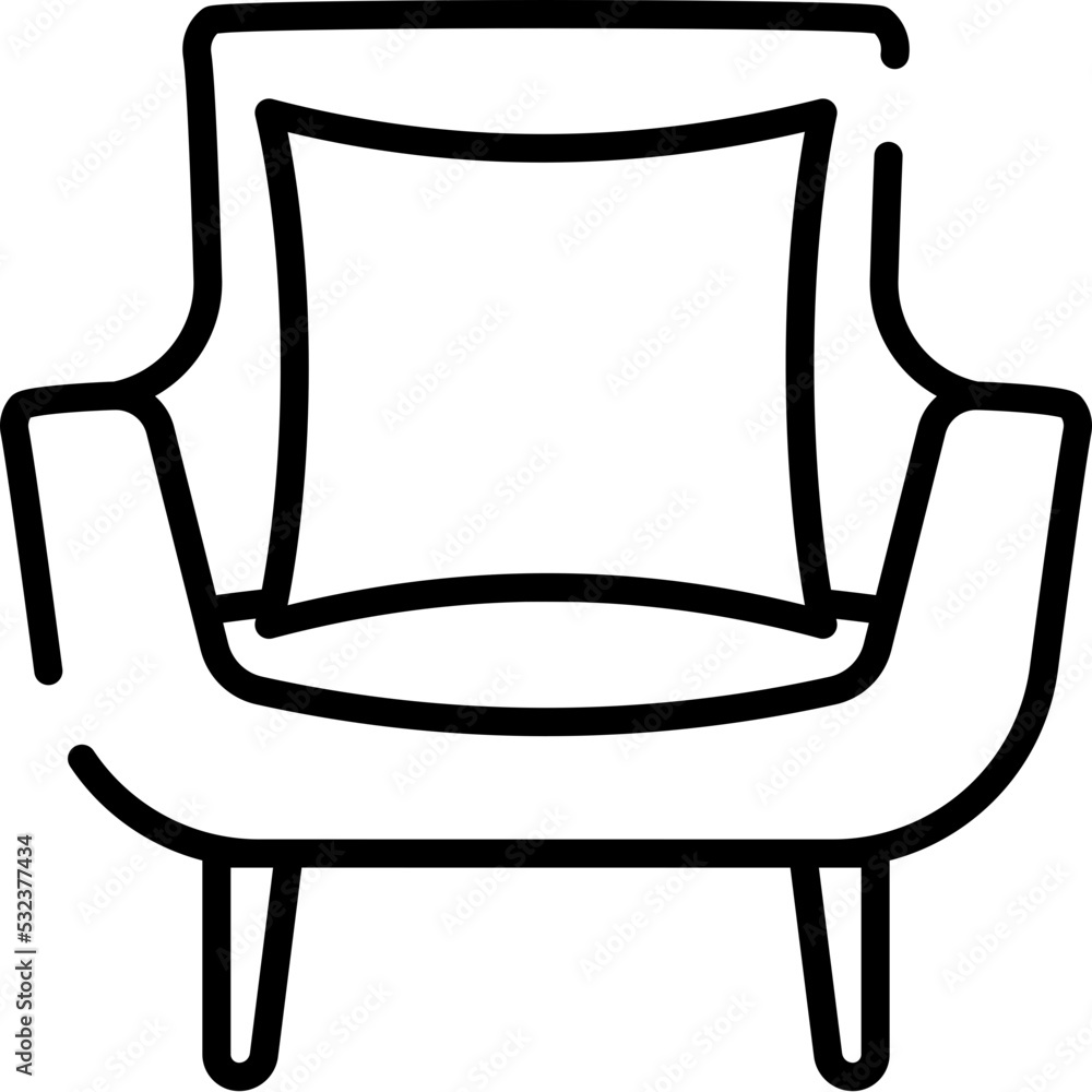 couch icon vector couch icon vector