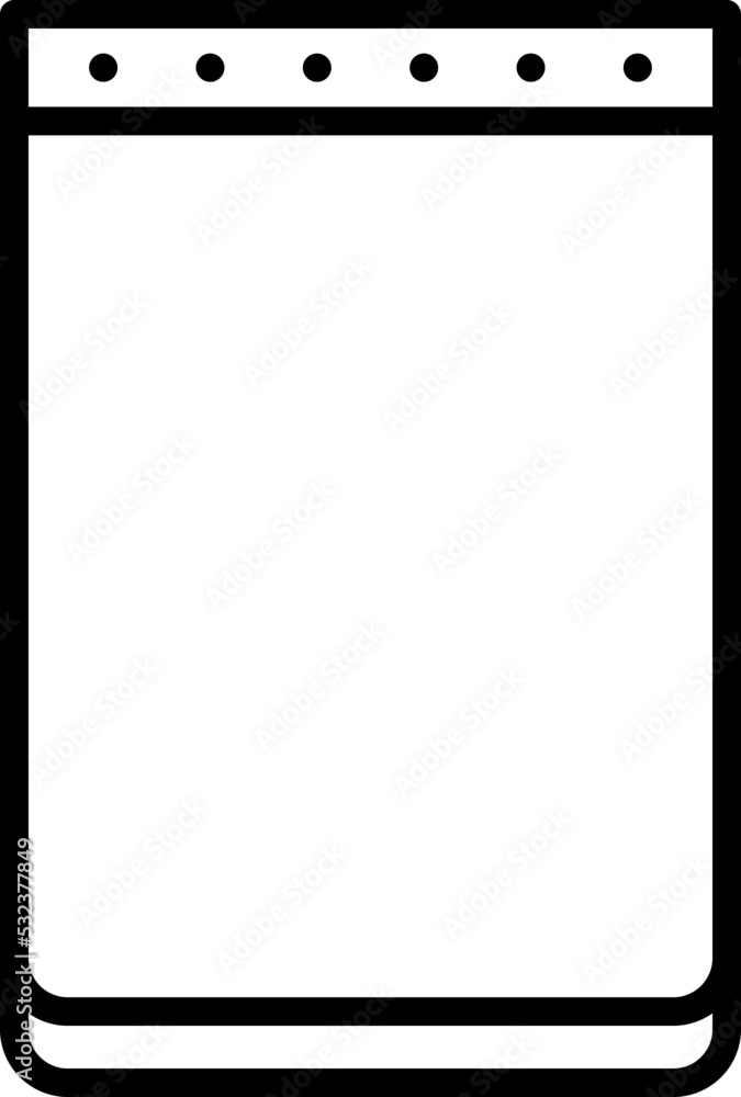 stationary icon vector stationary icon vector