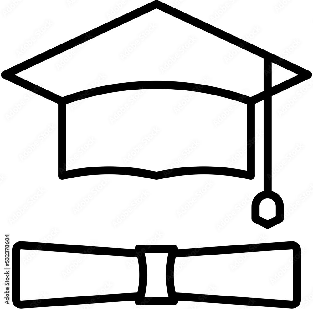 graduation icon vector graduation icon vector