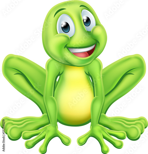 Frog Cartoon Character