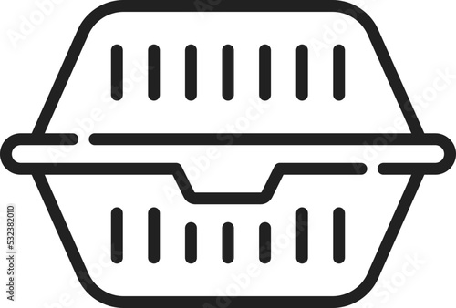 plastic packaging icon