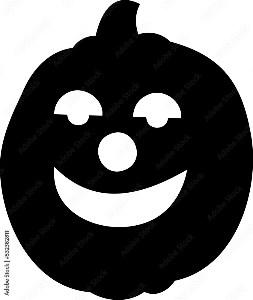 Fototapeta premium Halloween pumpkins Silhouette