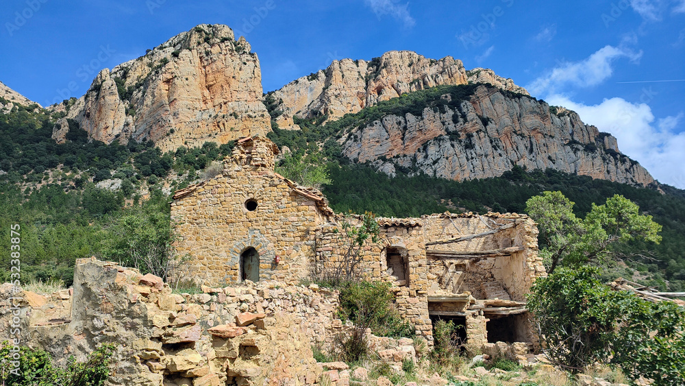 Rúbies pueblo abandonado-Lleida-Catalunya-Spain