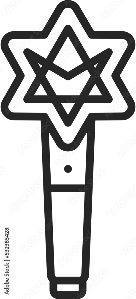light stick icon vector light stick icon vector
