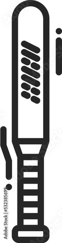 light stick icon vector
