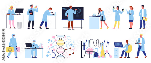 Scientist Laboratory Set