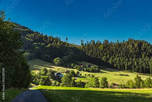 Szosa w górach photo