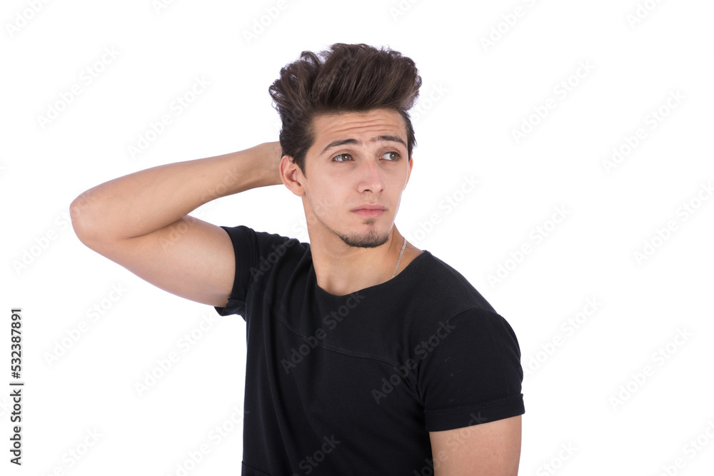 looking away thinking looking away thinking