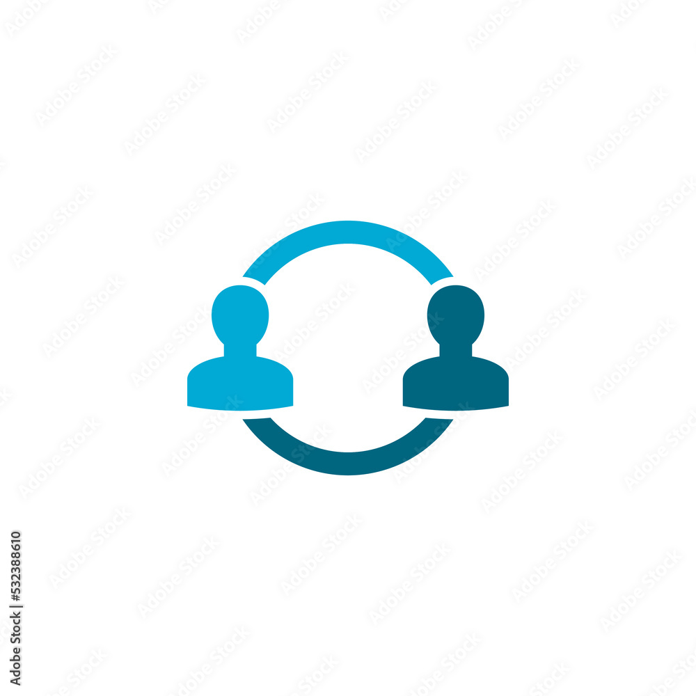 Mentor icon sign for mobile concept and web design isolated on white background Mentor icon sign for mobile concept and web design isolated on white background